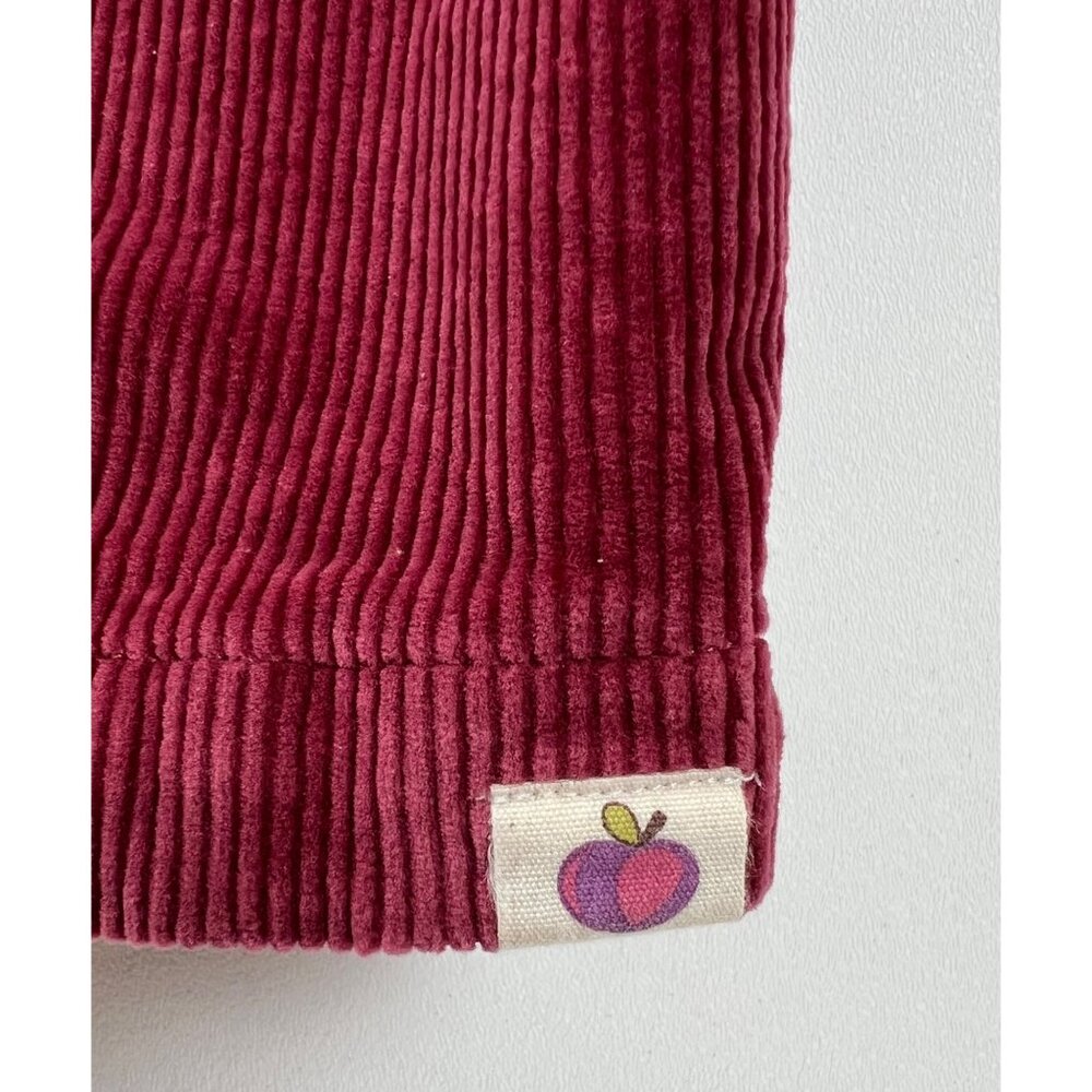 Cheeky Plum Parker Corduroy Jumper Dress Wild Plum - Picture 4 of 12